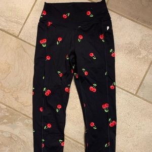 Victoria’s secret pink cherry leggings